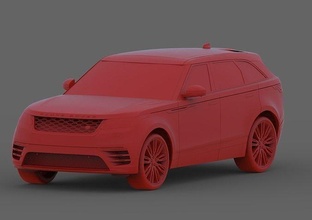 range rover velar land 2017 2018 2019 suv crossover luxury expensive premium detailed realistic textures materials ray mental car hobby diy automotive 3d print model - Mito3D
