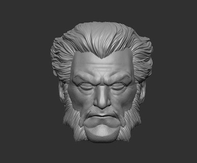 ras - headsculpt action figures toy toys games game character printable 3dprint 3d print model - Mito3D
