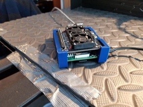 ahududu pi tabure teknoloji gpio aksesuar robotik bilgisayar güvenlik koruma hobi kendin yap 3d print model - Mito3D