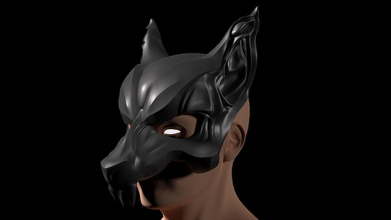ratto trappola 666 dieantwood maschera cosplay halloween passatempo fai 3d print model - Mito3D