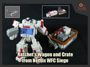 ratchet wagon crate netflix wfc siege transformers games toys 3d print model - Mito3D