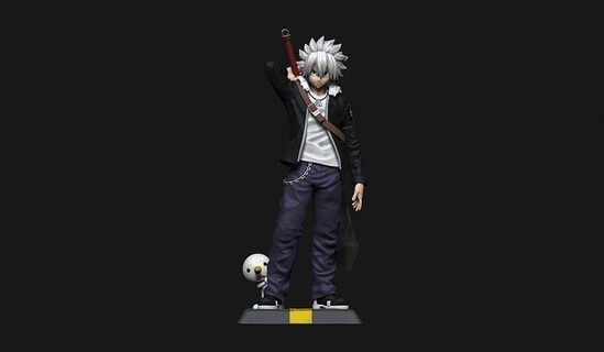 rave master haru figure ravemaster anime toys sculpture statue character art figurines sculptures games 3d print model - Mito3D