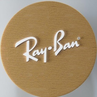 ray ban logo symbol sunglasses design image business element models designing abstract art illustration sign fashion 3d print model - Mito3D