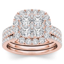 rbhcc1 gioielli diamante anello bande 3dprint cad disco di platino fidanzamento solitaire la pietra halo anelli 3d print model - Mito3D