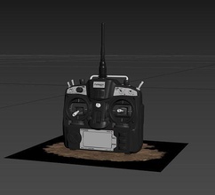 rc transmisor juguetes radio controlar zumbido juegos 3d print model - Mito3D