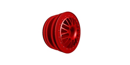 rc car drift wheel lemans no2 width 24mm offset plus 6mm hobby-diy rccar rcdrift tamiya lrp hpi yokomo kyosho rcwheel driftwheel hobby diy mechanical parts 3d print model - Mito3D