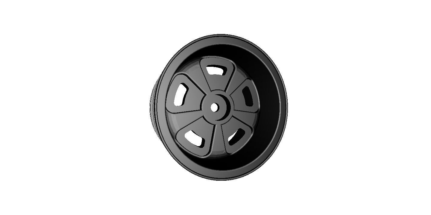 rc car drift wheel muscle width 29mm offset minus 2mm hobby-diy rccar rcdrift tamiya lrp hpi yokomo kyosho rcwheel driftwheel hobby diy electronics 3D print model - Mito3D