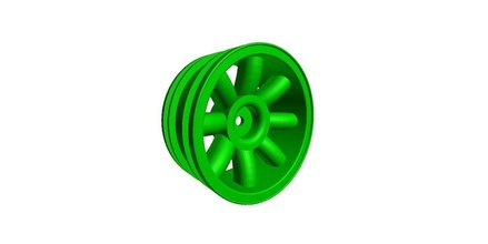 rc car drift wheel smoor width 24mm offset minus 4mm hobby-diy rccar rcdrift tamiya lrp hpi yokomo kyosho rcwheel driftwheel hobby diy mechanical parts 3d print model - Mito3D