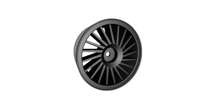 rc car drift wheel spokewheel width 24mm offset 0mm games-toys rccar rcdrift tamiya lrp hpi yokomo kyosho rcwheel driftwheel games toys 3d print model - Mito3D