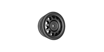 rc car drift wheel steelwheel width 24mm offset plus 4mm hobby-diy rccar rcdrift tamiya lrp hpi yokomo kyosho rcwheel driftwheel hobby diy automotive 3d print model - Mito3D