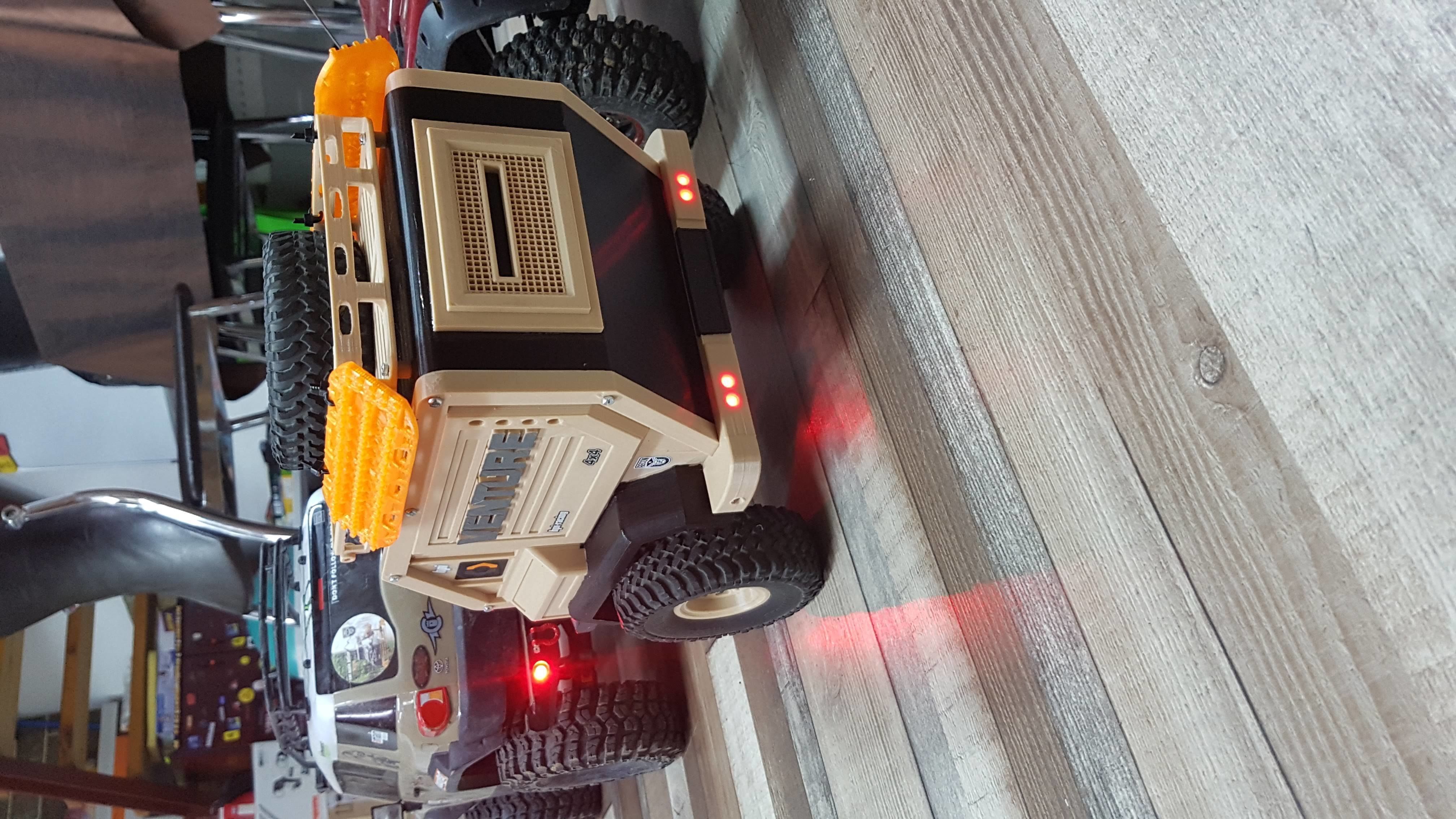 rc tractor campo hpi aventurarse vehículo carretera coche vehiculo carrera calle acción pasatiempo bricolaje diy automotor 3D print model - Mito3D