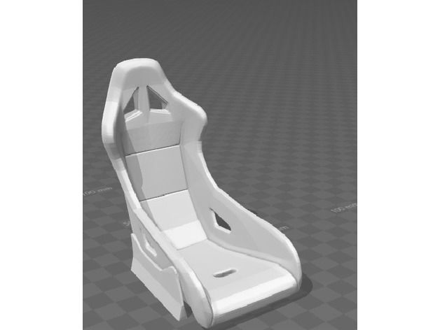 rc deriva macchina 1 10 scala posto sedere rcdrift yokomo corsa buggy rally corso breve passatempo fai 3D print model - Mito3D