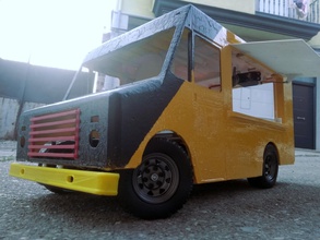 rc hızlı gıda sürüklenme ralli iz tarayıcı kamyon araba radyo denetleyici kontrol 1 10 ölçek yazdır zor vücut kamyonet model kendin yap hobi otomotiv 3d print model - Mito3D