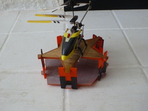 helicóptero rc de la almohadilla aaa juegos-juguetes el aterrizaje vegana dragón acrobacias juguete quad imprimible juegos los juguetes puzzle cgtrader 3d print model - Mito3D