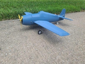 rc ready hellcat mini v1 plane airplane aircraft radio vehicle control toy car remote lipo battery 2205 hobby diy robotics 3d print model - Mito3D