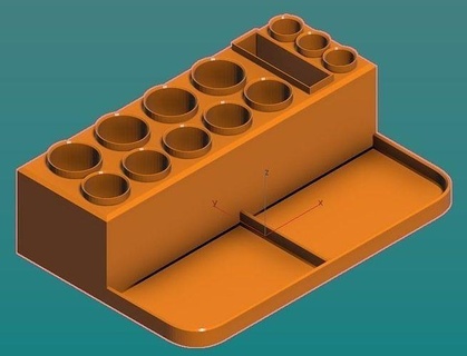 rc Werkzeug stand03 v3 Stand mip Halter Unterstützung Caddie verhexen Treiber Hobby DIY 3d print model - Mito3D