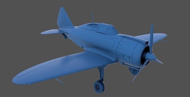 re2000 falco 1 32 scala aereo aeromobili combattente ww2 durante seconda guerra mondiale Marina Militare aviazione militare Reale italiano catapulta corazzata 3d print model - Mito3D