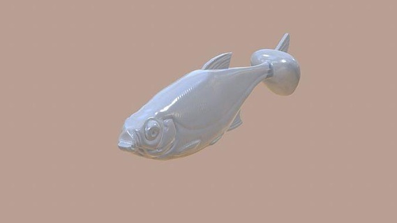 réaliste doux appât pêche leurre souple moule 3dprint poisson loisir DIY pêcheur bigbait capture impression 3d print model - Mito3D
