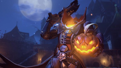 reaper pumpkin overwatch games-toys over watch blizzard ow games toys other 3d print model - Mito3D