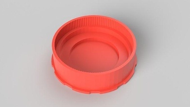 rear cover helios 44-2 cap 44 2 lens protective lid casing covering shell housing phototechnics hobby diy protection 3d print model - Mito3D