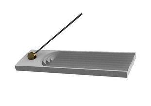 rectangular incense burner yoga design house decor 3d print model - Mito3D