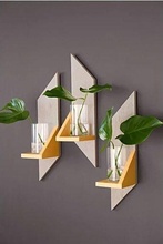 rectangular wall shelf house furniture interior horizontal decor 3d print model - Mito3D