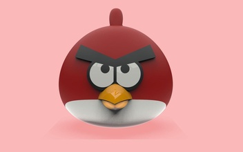 kırmızı kızgın kuş karakter karikatür eğlence hobiler çocuk karakterler 3dprint şirin okul öncesi oyun vücut hediye noel oyuncaklar oyunlar canavar 3d print model - Mito3D