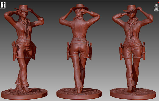 rojo muerto redención 2 sadie Adler vaquera reddeadredepmtion2 rdr2 vaquero juegos rdr Oeste juguetes Arturo proscrito reddeadredemption reddeadredemption2 occidental personaje mujer juego Arte salvaje oeste esculturas 3D print model - Mito3D