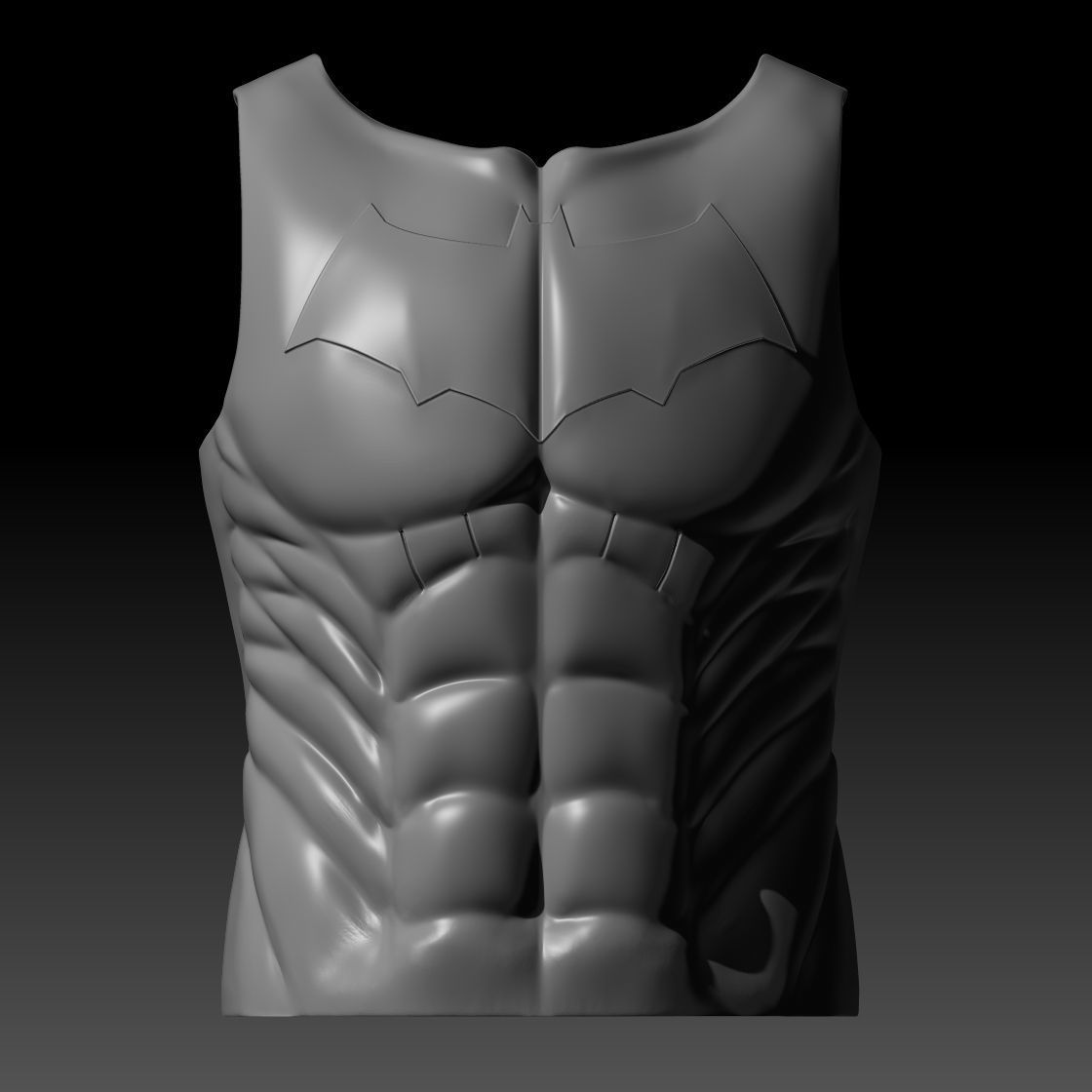 rot kapuze truhe rüstung 3d druckbar modell fanmade dc cosplay batman comics hobby diy kostüm 3D print model - Mito3D