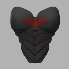 red hood chest armor women dccomics batman woman girl cosplay hobby diy 3d print model - Mito3D