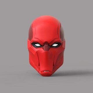 kırmızı başlık gotham şövalyeler ebedi varyasyon 3 giyilebilir kask zırh maske arkham şövalye batman joker gece kanadı yarasa kız kostüm oyunu hobi kendin yap 3d print model - Mito3D