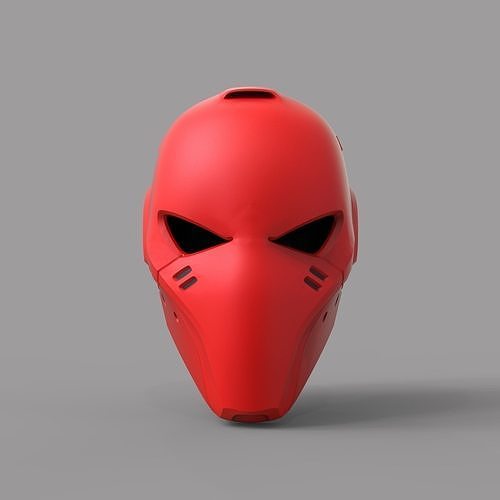 rouge capuche gotham chevaliers chevalier opérations variation 1 portable casque armure masque arkham batman cosplay costume diy loisir 3D print model - Mito3D