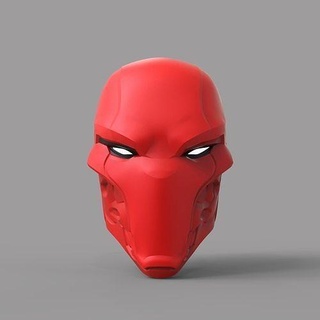 rojo capucha Gotham caballeros titán variación 1 usable casco armadura máscara Arkham Caballero batman bufón Ala noche Bati chica cosplay disfraz pasatiempo bricolaje diy 3d print model - Mito3D