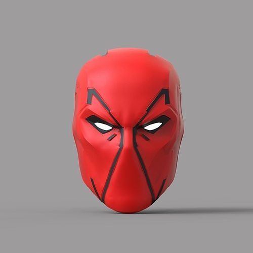 rouge capuche Gotham chevaliers variation 3 portable casque armure masque Arkham Chevalier batman joker Nightwing Fille chauve souris cosplay costume loisir DIY 3D print model - Mito3D