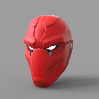 rot kapuze gotham ritter variation 3 tragbar helm rüstung maske arkham batman joker nachtschwinge batgirl cosplay kostüm hobby diy 3d print model - Mito3D
