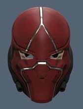 rosso cappuccio casco ingiustizia 2 batman dc comico jasontodd pettirosso passatempo fai 3d print model - Mito3D