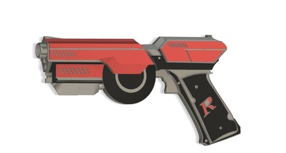 kırmızı başlık tabanca 3d dosya stl jasontodd batman alçakgönüllülük şakacı Beyaz Şovalye Arkhamknight Robin Kırmızı robin hobi kendin yap 3d print model - Mito3D