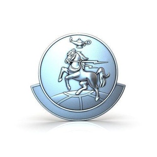 red horse squadron money symbol business wood model print silver art icon stucco spending cnc coins badges 3d print model - Mito3D