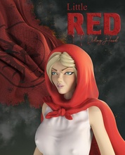 red riding hood 3d print model story tale cloak cape girl toys adults cartoon wolf huntress hunter killer toy collectibles games 3d print model - Mito3D