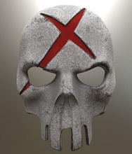 la x roja de máscara hobby-diy batman robin dccomics teentitans deathstroke hobby diy otros redx afición bricolaje 3d print model - Mito3D