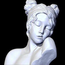 neugestaltung sappho griechisch statue kunst spielzeug skulptur pop künstlerisch animation charakter skulpturen miniaturen figuren haus dekor 3d print model - Mito3D