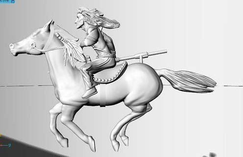 peles vermelhas decoração arte homem corpo cara casa acessórios anel cruzada medieval cavaleiro brinquedo guerra cavalo jogos brinquedos 3d print model - Mito3D