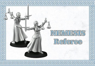 referee nemesis player fantasy football toy game miniature 3d 3dsculpture gametoys miniatures bloodbowl gamers play games toys board 3d print model - Mito3D