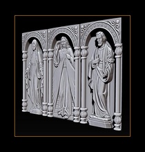 rahatlama cnc 3d yazdır model heykel oymacılık yazdırılabilir yüksek obj stl zbrush artcam sanat heykeller tanrı kilise jesu matematiksel 3d print model - Mito3D