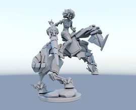 rell liga legendas 3d impressão modelo figura jogos brinquedos 3d print model - Mito3D