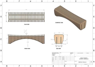 remodelar Banco Projeto madeira interior mobília Uau cnc casa interesse 3d print model - Mito3D