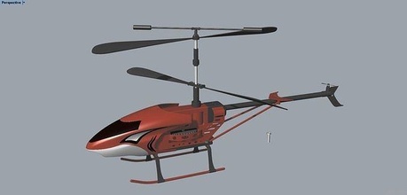 éloigné hélicoptère Véhicules voitures bateaux remorqueurs navires sports motocyclettes voiliers machinerie caoutchouc science ingénierie 3d print model - Mito3D