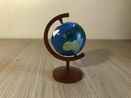 removable spinning earth globe sphere georgraphy map world science 3d print model - Mito3D