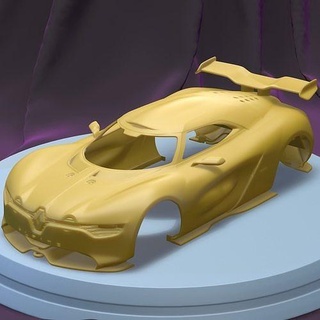 Renault alp 2012 yazdırılabilir araba vücut yuva ölçülü Tamiya rc miniz kontrol 1 24 tarayıcı Ninco Kyosho scx eksenel oyunlar oyuncaklar oyun Aksesuarlar 3d print model - Mito3D