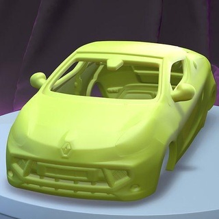 renault vento 2010 imprimível carro corpo fenda escalextrico Tamiya rc miniz controle rastejante ninco Kyosho scx axial jogos brinquedos acessórios 3d print model - Mito3D